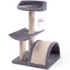 Praskalnik za mačke 58 cm DR-264 Pethaus z miško sivo