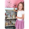 Velika Lesena hiška za punčke 3-nadstropna Ricokids RK-878