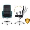 fotel biurowy z mikrosiatki s 49113