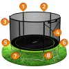 trampolina ogrodowa 10ft 312c 50712