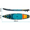 Paddleboard 350 x 81 x 15 cm Neo-Sport 170101