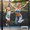 Vrtna trampolina 8ft/252cm z zunanjo mrežo in lestev Neo-Sport