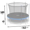 trampolina ogrodowa 10ft 312c 44239