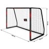 Nogometni gol 300 x 200 x 120 cm NS-473 črno rdeča
