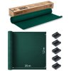 Senčna mreža 1,2x25m 110g/m2 + 50 sponk zelena
