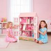 Domek dla lalek drewniany Lulilo Papilio rozowy 80cm 179848