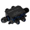 Vodotesna razdelilna omarica IP68 2xM20 1xM16
