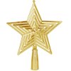 98446 ca1199 ozdoba swiateczna gwiazda zlota 145 cm M0