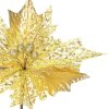 152707 ca0801 ozdoba swiateczna poinsettia 24x20 cm M0