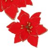 193799 ca0732 ozdoba swiateczna poinsettia 13x13 cm M0