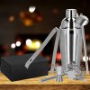 161548 ki0021 zestaw barmanski do drinkow shaker 750 ml 5 elem M0