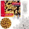 63285 cl4034 lampki led na baterie 100 led M0