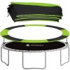 TP-10FT 305 CM ČRNA Z ZELENIM DOKONČKOM ZAŠČITNA PONJAVA ZA TRAMPOLIN
