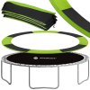 TP-10FT 305 CM ČRNA Z ZELENIM DOKONČKOM ZAŠČITNA PONJAVA ZA TRAMPOLIN