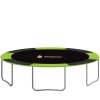 131047 tp 10ft 305 cm black with green finished oslona do trampoliny M0