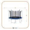 Notranja mreža za trampolin TSN-8FT INS 244 CM