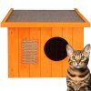 CH001 TK Mačja hišica teak