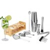 170657 ki0011 zestaw barmanski do drinkow shaker 600750 ml 14 elem M0