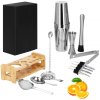 KI0011 BARMANSKI SET ZA PIJAČE SHAKER 600/750 ML, 14 KOSOV.