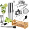 KI0011 BARMANSKI SET ZA PIJAČE SHAKER 600/750 ML, 14 KOSOV.