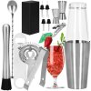 160991 ki0015 zestaw barmanski do drinkow shaker 14 elem M0