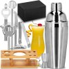 KI0022 TOČAJSKI KOMPLET ZA PIJAČE SHAKER 550 ML, 8 ELEMENTOV.