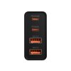 Hitri polnilnik 100W USB-C in USB, QC+PD