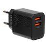 USB polnilec 36W, 18W 76-024-