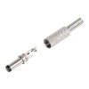 Kovinski DC priključek 2,5/5,5 mm, 10 kosov
