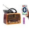 Solarni prenosni radio AM/FM z Bluetoothom