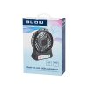 USB namizni ventilator z akumulatorjem 10cm črn