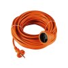 Omrežni podaljšek PR-160 1-vtičnica brez ozemljitve 30m oranžna 2x1,5mm