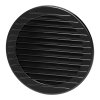 Okrogla prezračevalna rešetka z mrežo ?150, grafit