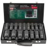 Set podaljšanih udarnih nastavkov 1/2" 10-36mm