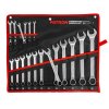 Set vilastih in ročnih ključev 8-32 mm, 18 kosov, torba