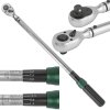 torque spanner with locking mechanism on both sides 330nm