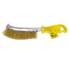 steel wire brush brass plated