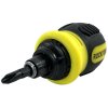 reversible ratchet screwdriver with switch adjustable bits