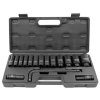 Komplet globokih udarnih nastavkov 1/2"