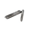 set of 3 metric thread taps m6x1