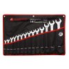 set of open end spanners 14 pieces 10 32mm crv