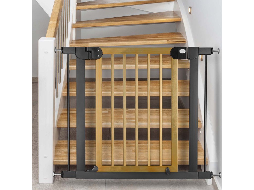 Zábrana na schody bez vŕtania: Bezpečnosť detí bez poškodenia vášho domova