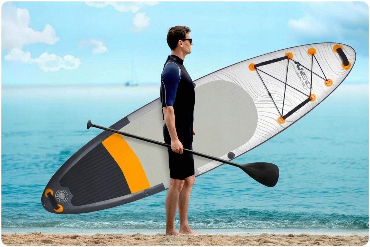 Detail produktu Nafukovací paddleboard Aquasurf 320 × 84 x 15 cm s príslušenstvom J-170211