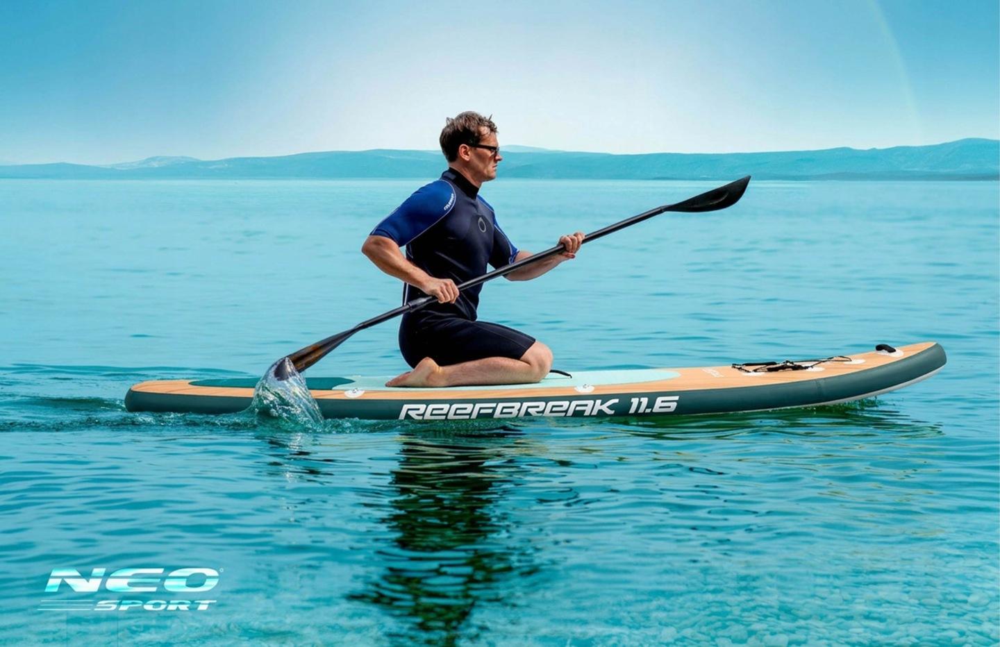 Detail produktu Nafukovací paddleboard Reefbreak 350 cm súprava s pádlom a pumpou J-170314