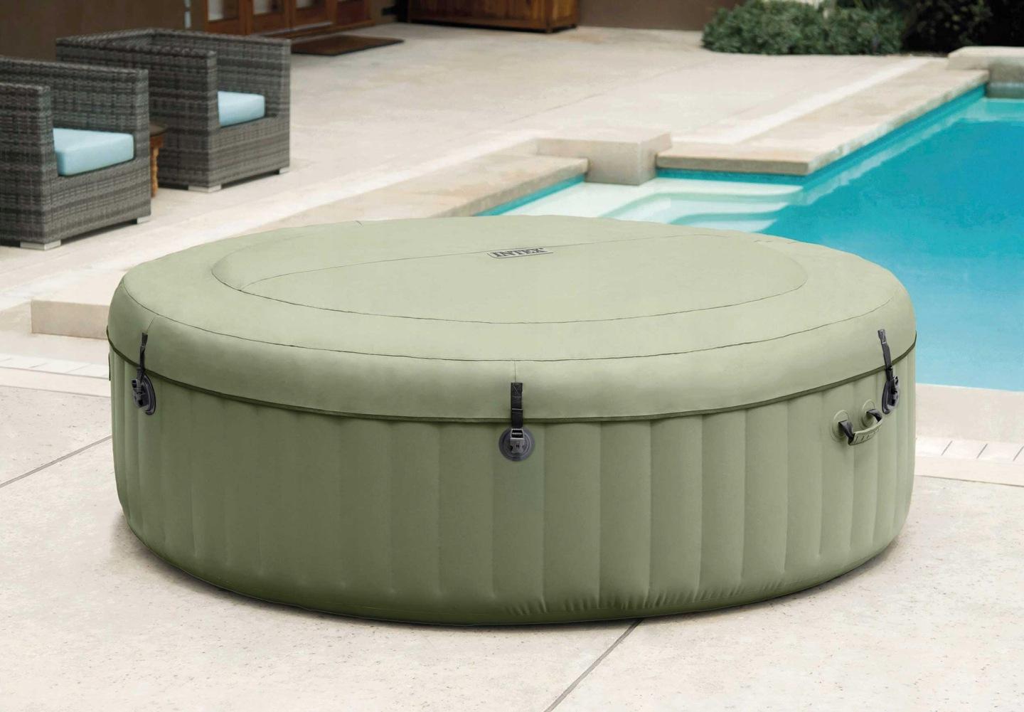 Detail produktu Nafukovacia vírivka pre 4 osoby Intex PureSpa 196 × 71 cm s hydromasážou J-28426NP