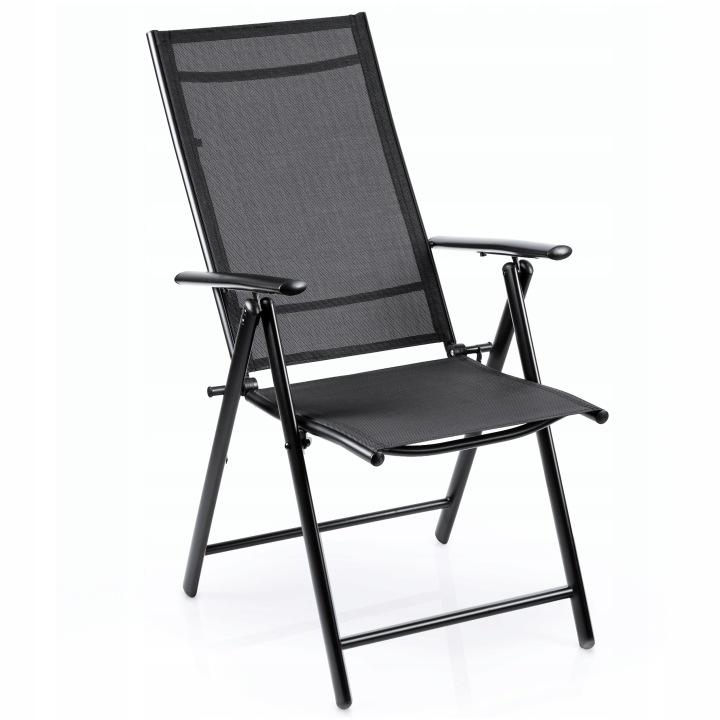 Detail produktu Skladacie polohovacie záhradné kreslo Sofotel SO-983 čierne J-298300