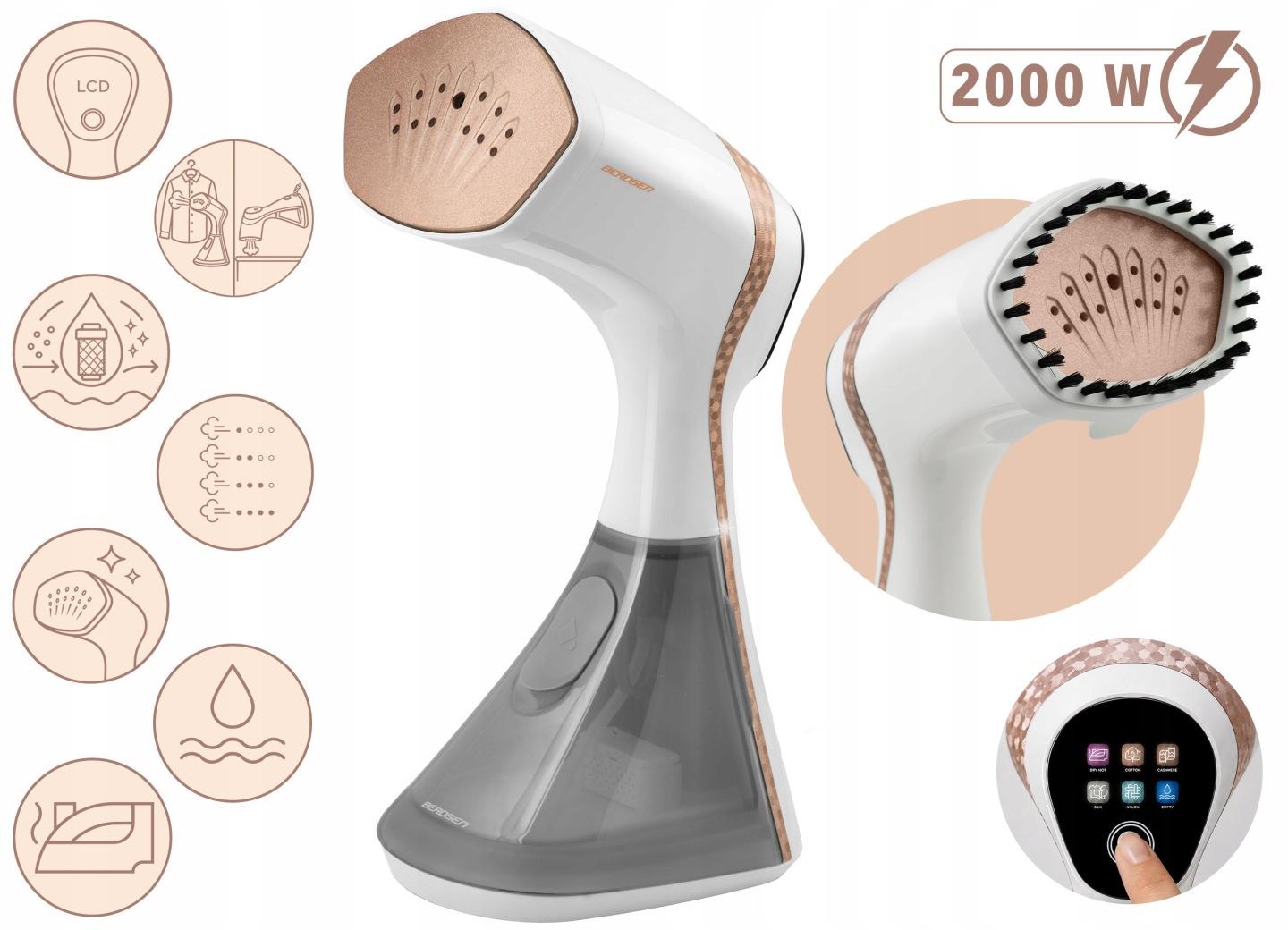 Detail produktu Ručný naparovač odevov Berdsen BD-312 2000 W J-331201