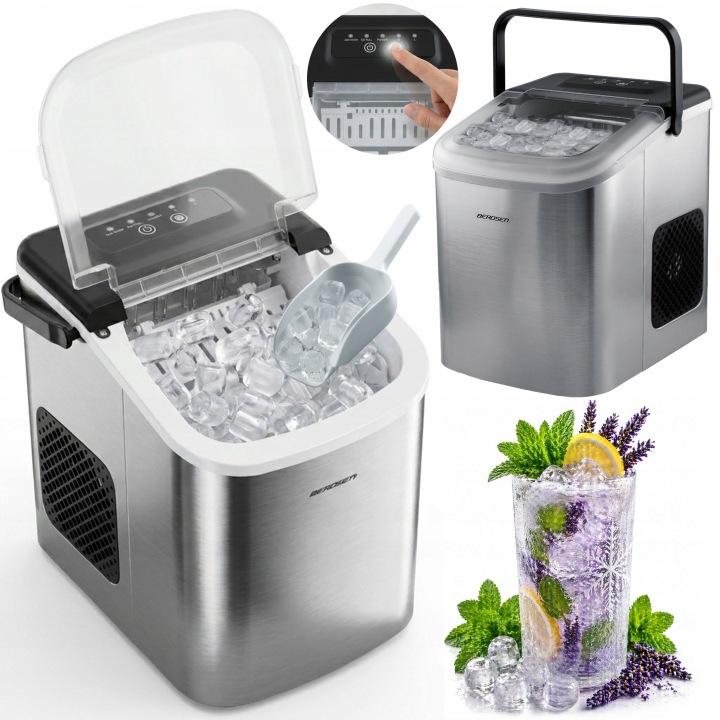 Výrobník ľadu Berdsen BD-420 1,1 l 12 kg/24 h strieborný J-342000