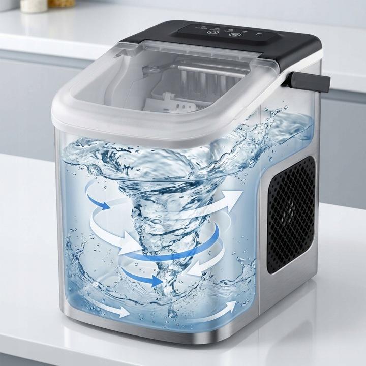 Detail produktu Výrobník ľadu Berdsen BD-420 1,1 l 12 kg/24 h strieborný J-342000
