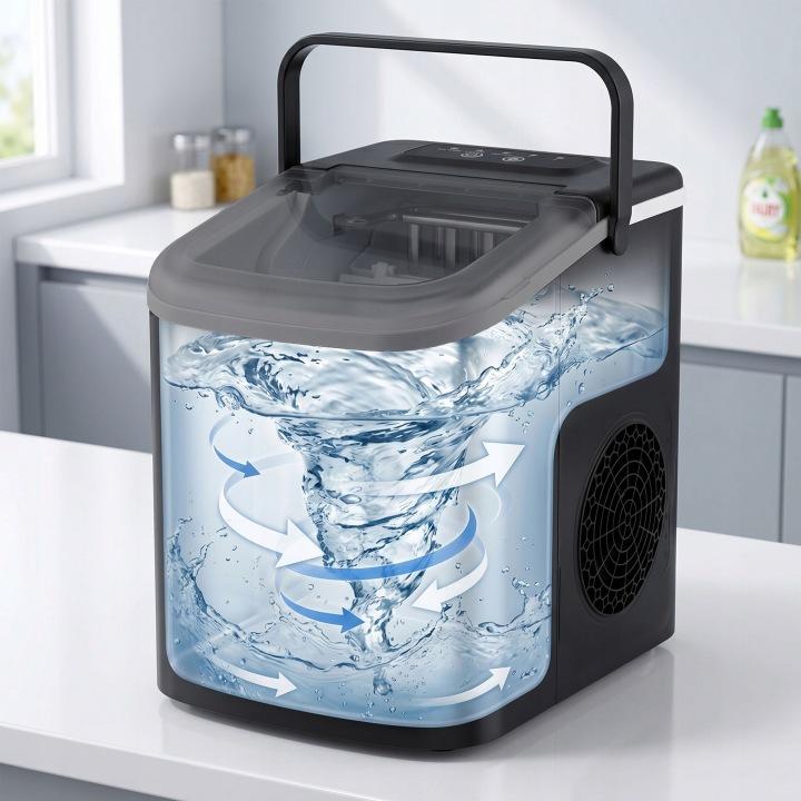 Detail produktu Výrobník ľadu Berdsen BD-420 1,1 l / 12 kg za 24 h čierny J-342001